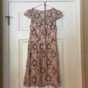 Pink and gray Summer occasion dress - Juniors